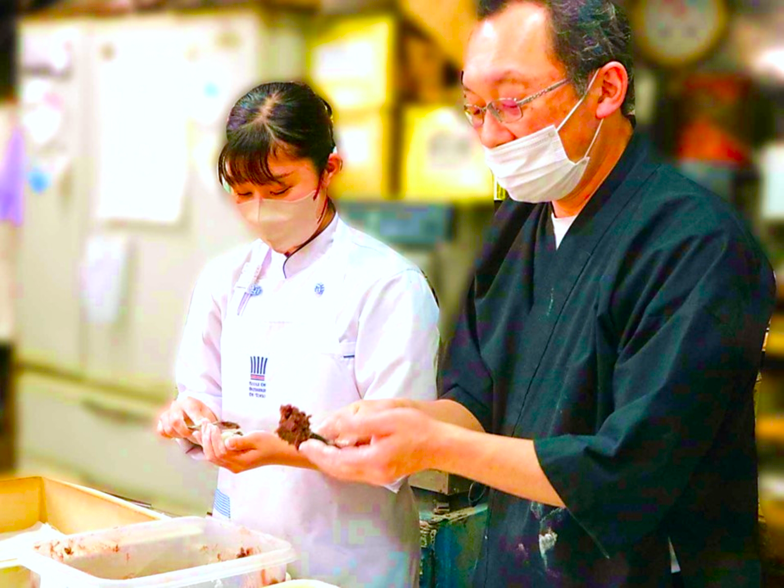Genuine Wagashi Experience by the Maestro at his Mochi Shop