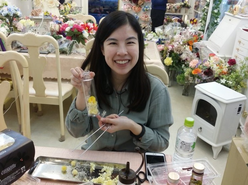 Herbarium Bottle Making Workshop in Tokyo